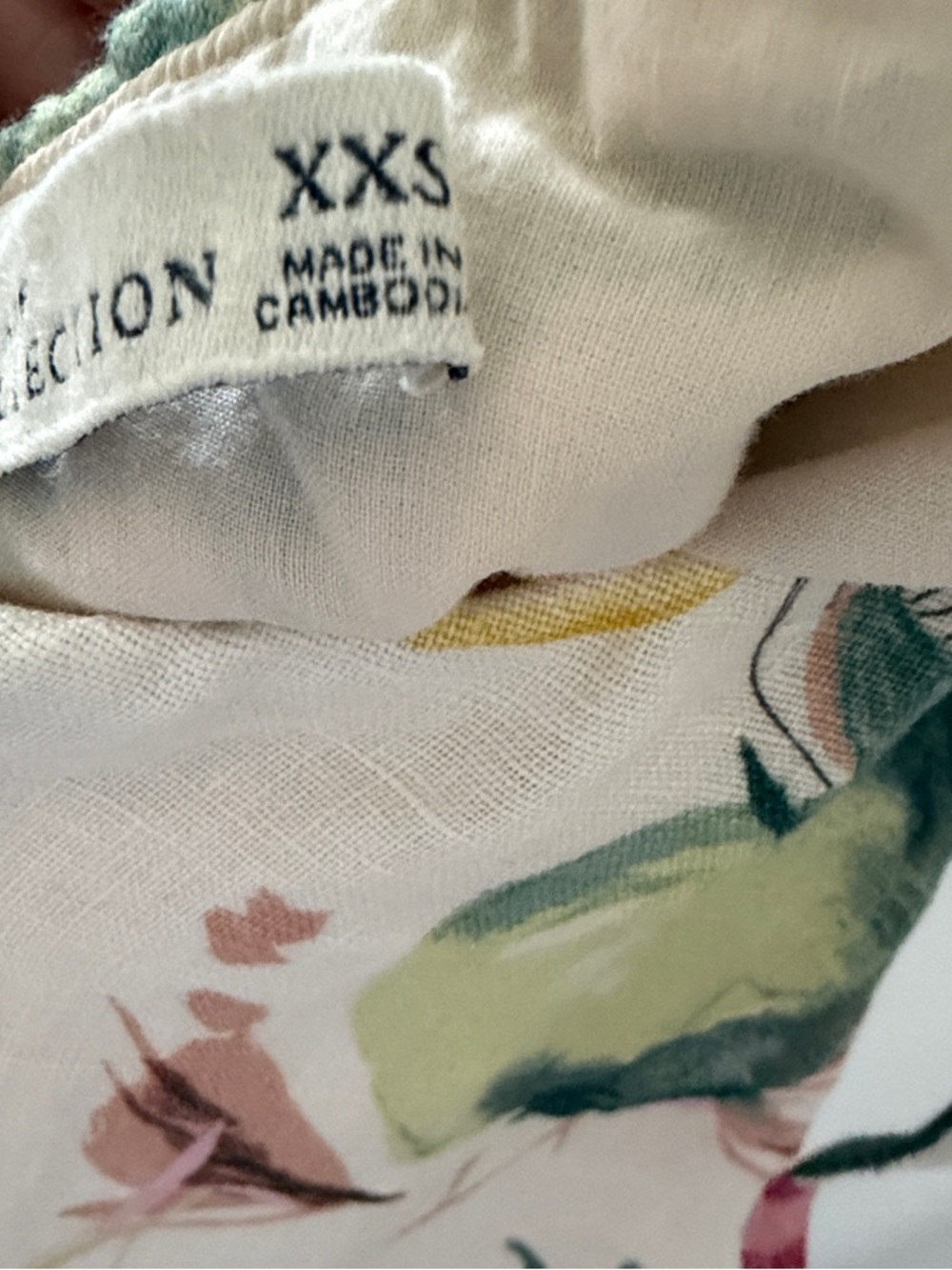 Abercrombie & Fitch, Tomato/Veggie Linen Maxi Dress - Picture 4 of 8
